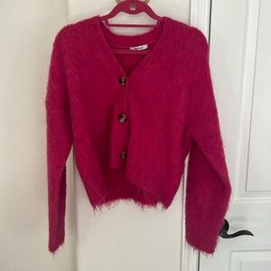 NWOT Madewell mohair cardigan- size small